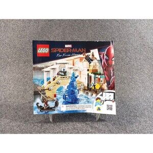 LEGO 76129 Spiderman Far Home Marvel Instruction Manual Only No Blocks Included